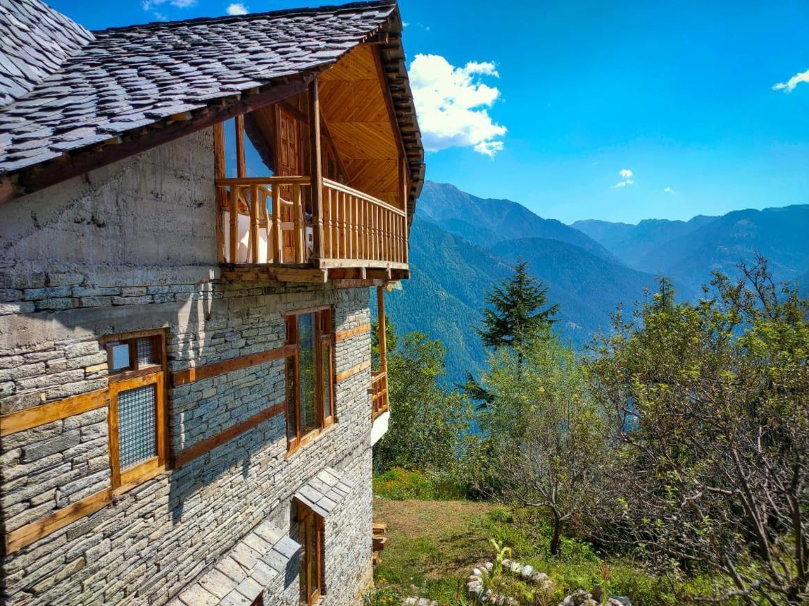 Ishan Log Huts-A Boutique Home Stay Banjar Exterior photo