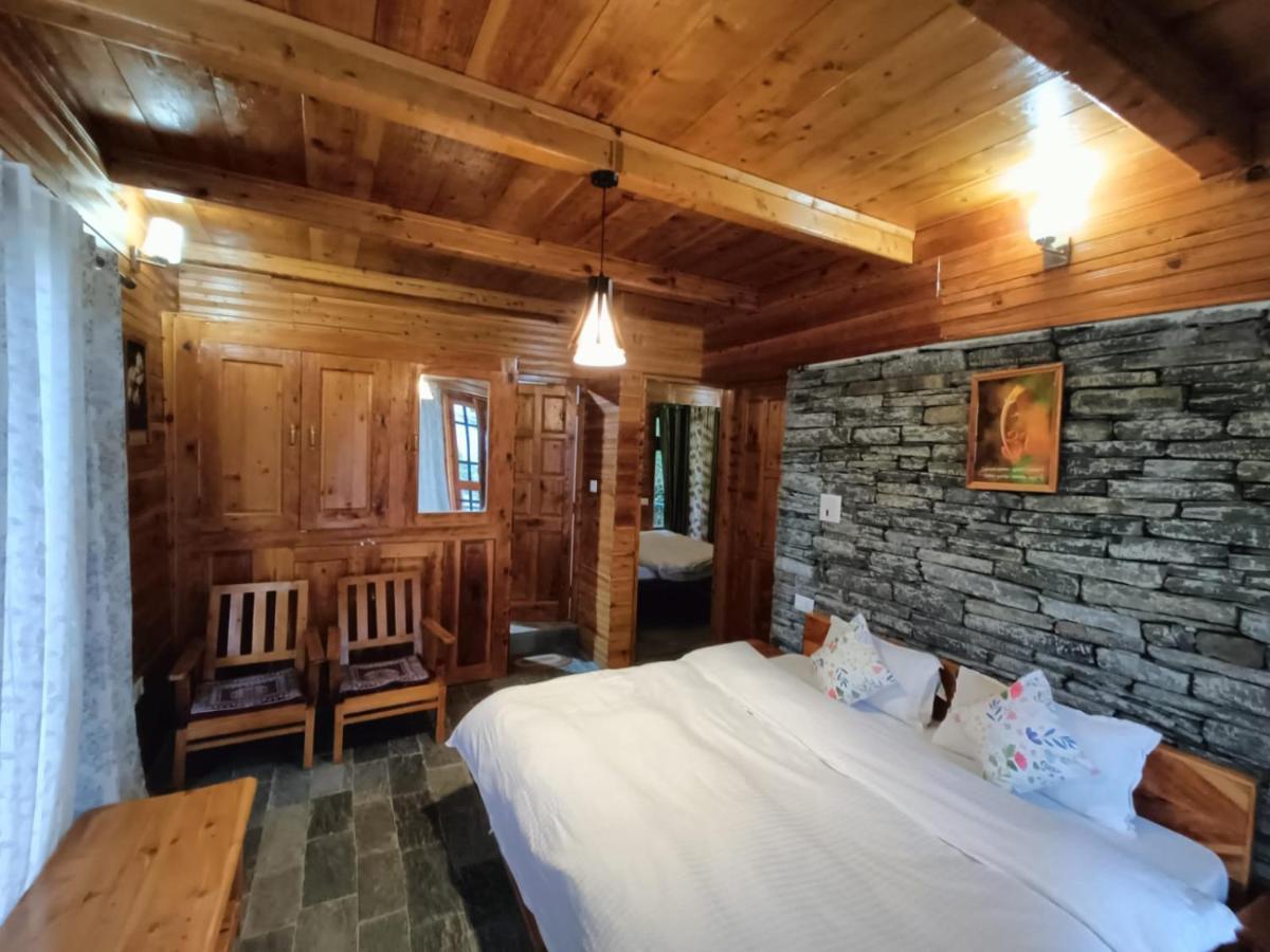 Ishan Log Huts-A Boutique Home Stay Banjar Exterior photo
