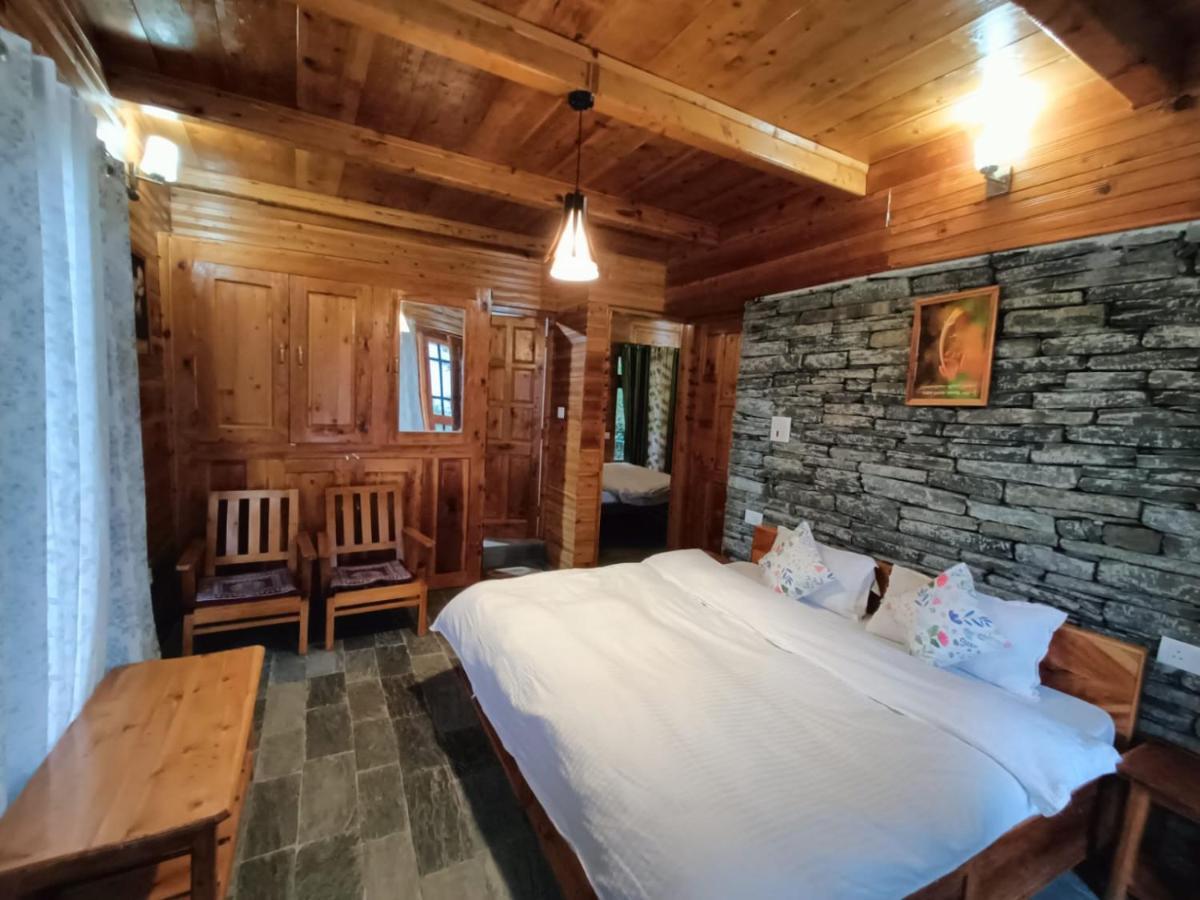 Ishan Log Huts-A Boutique Home Stay Banjar Exterior photo